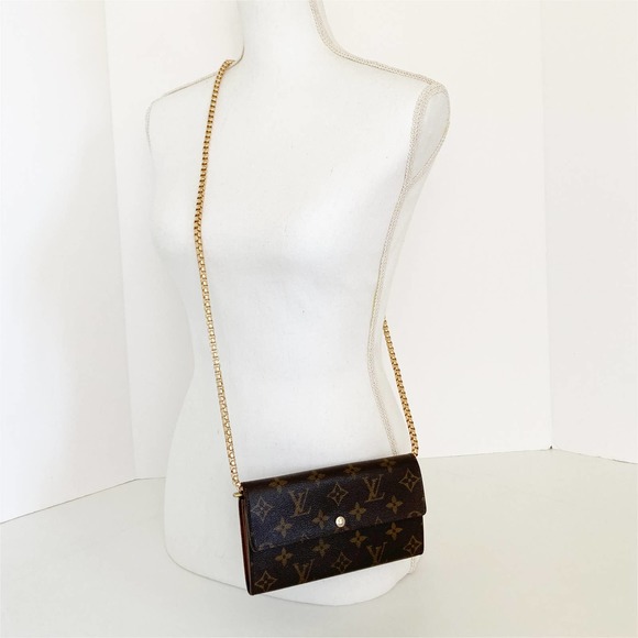 LOUIS VUITTON Long Porte Monnaie Monogram Wallet Vintage - Picture 10 of 16